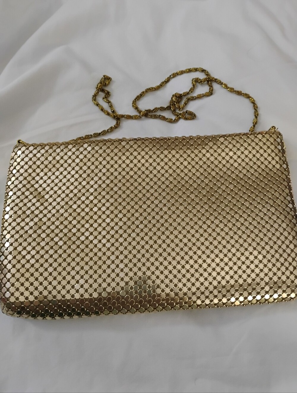 Gold Sequence Ladies Handbag